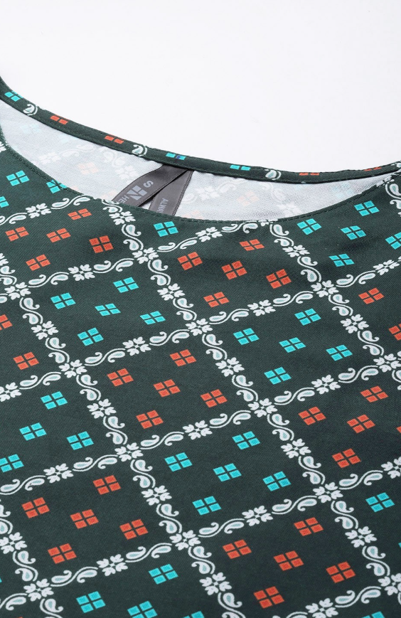Geometric Printed Kurta