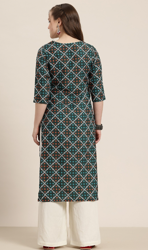 Geometric Printed Kurta