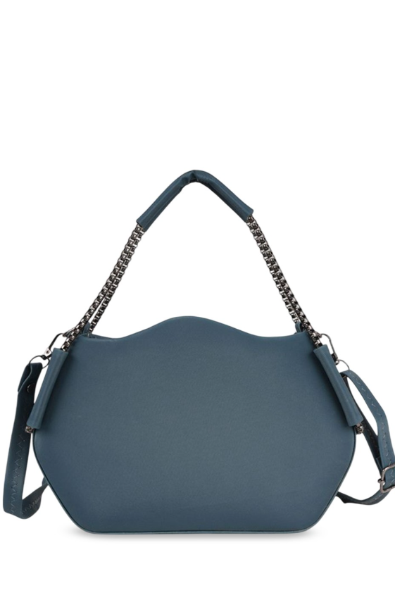 Women Structured Solid Sling Bag
