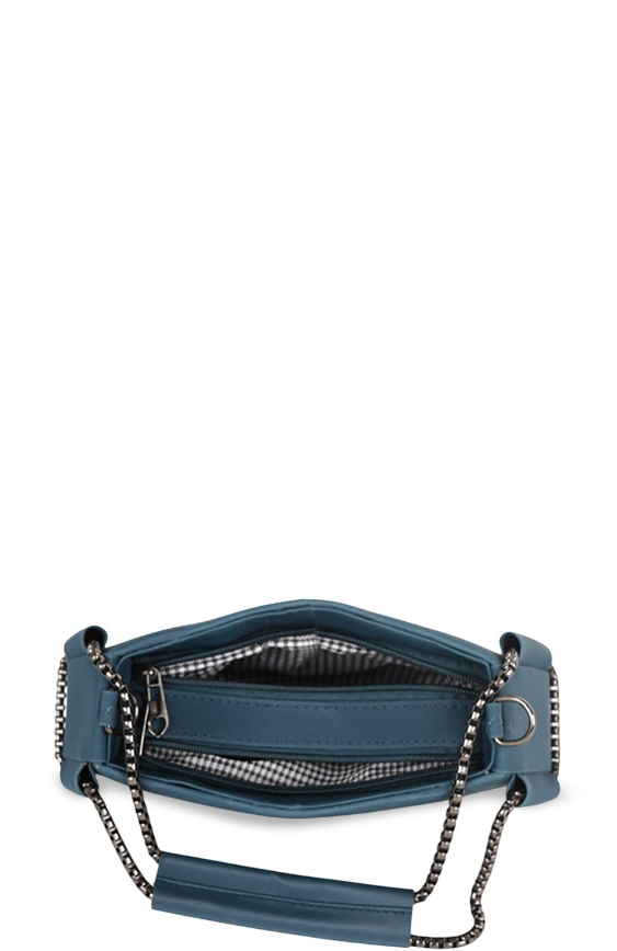 Women Structured Solid Sling Bag
