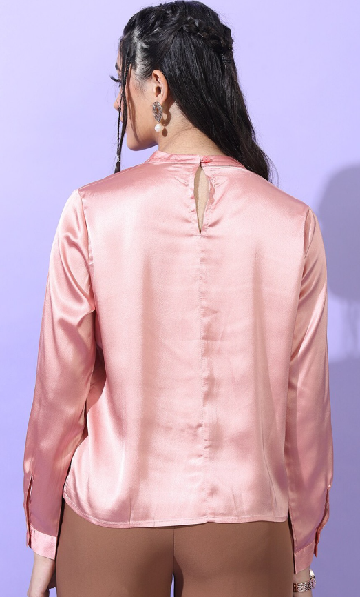 Blouson Satin Top