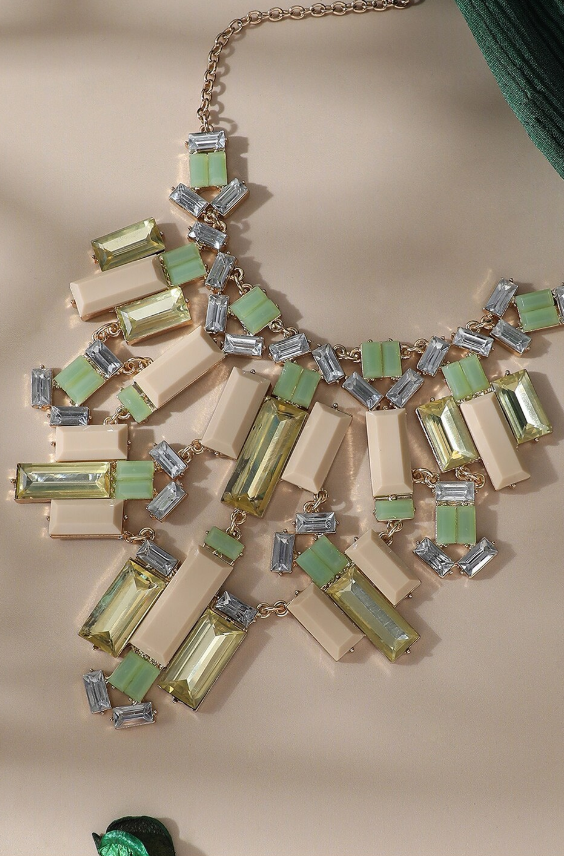 Gold-Plated Statement Necklace