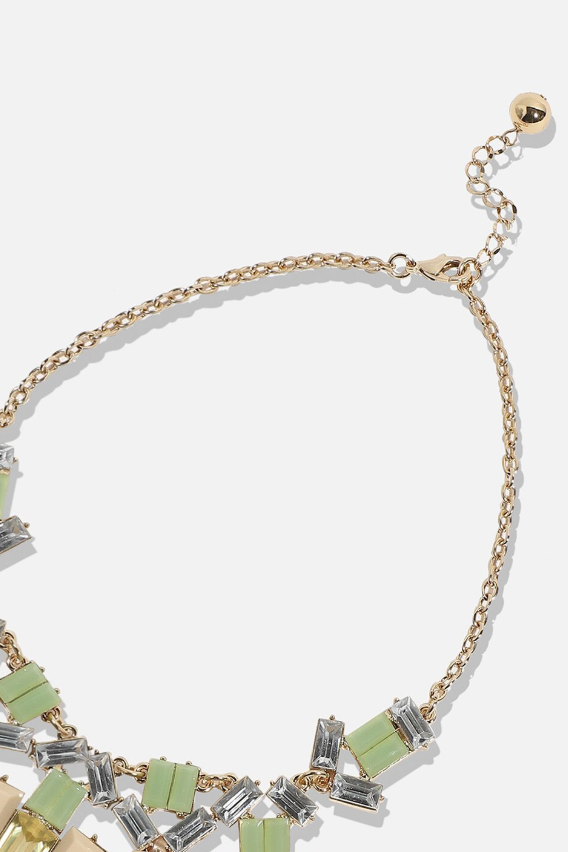 Gold-Plated Statement Necklace