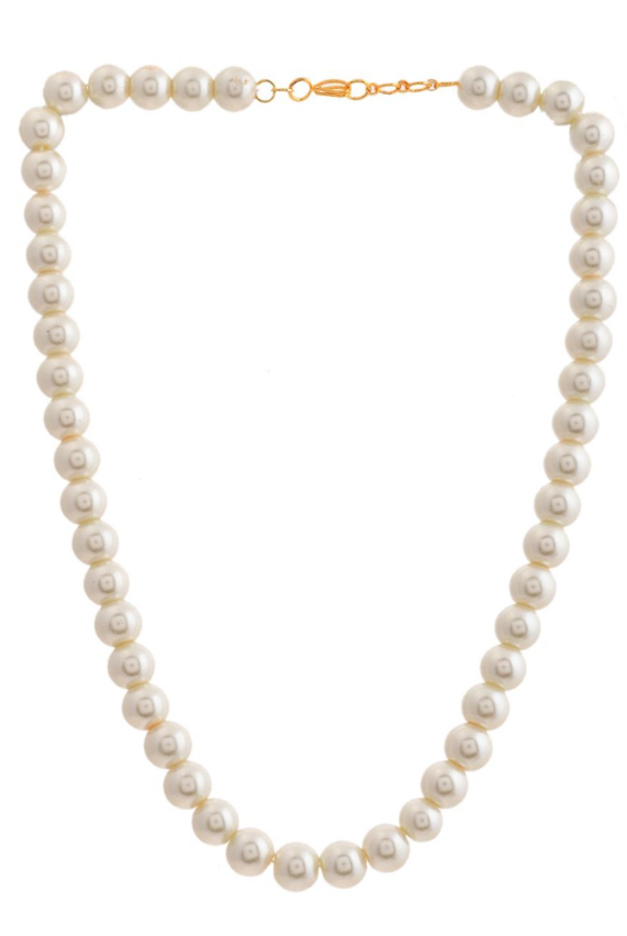 Gold-Plated Pearls Beaded Necklace