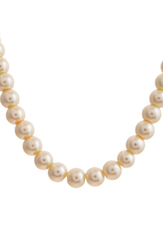 Gold-Plated Pearls Beaded Necklace